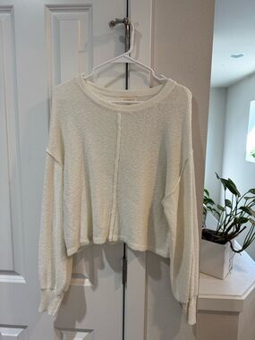 Promesa Cream Knit Pullover